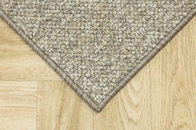 Metrážny koberec LEWIS 1217 béžový / krémový / sivý