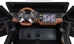 Elektrické autíčko Mercedes Benz MAYBACH G650 biele