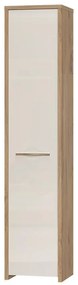 Skriňa 1d Gala V1 lakovaná Pacific Walnut/Beige