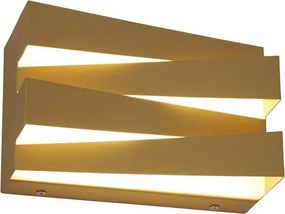 Searchlight 86410GO - LED nástenné svietidlo SECTION LED/18W/230V zlaté