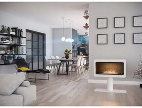 InFire - BIO krb 82,5x78 cm 3kW biela