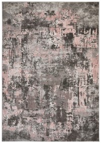 Flair Rugs koberce Kusový koberec Cocktail Wonderlust Grey / Pink - 80x150 cm