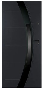 Dvere vchodové Selene P55 90P Antracit