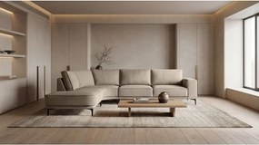 Svetlohnedá rohová pohovka (ľavý roh) Copenhagen – Scandic