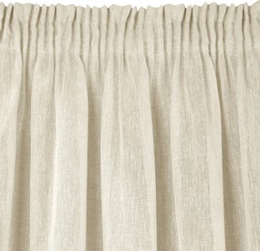 ZÁVES NA PÁSKE ANGELICA 140X270 CM BÉŽOVÁ