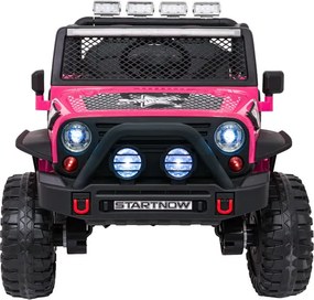 Elektrické autíčko Jeep BEAST 4x4 ružové