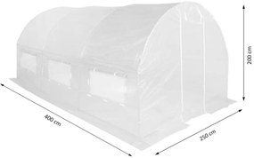 BESTENT Záhradný fóliovník 2,5x4m s UV filtrom PREMIUM