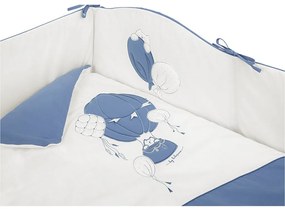 6-dielne posteľné obliečky Belisima Ballons 90/120 modré