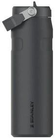 Čierna termoska z nehrdzavejúcej ocele 700 ml IceFlow™ Flip Straw 2.0 Tumbler Black – Stanley