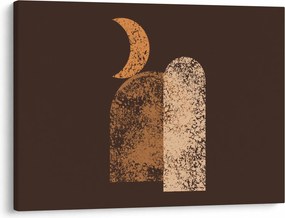 Obraz - Oranžové oblúky N⁰2 (70x50 cm)