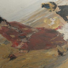 Obraz - Eugène Boudin, On the Beach, Trouville, reprodukcia (90x60 cm)