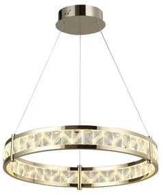 LED stmievateľný luster na lanku ENRIQUE LED/55W/230V 3000-6000K +diaľkové ovládanie