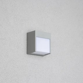 Brilagi - LED Vonkajšie nástenné svietidlo TERNI LED/12W/230V šedá IP44