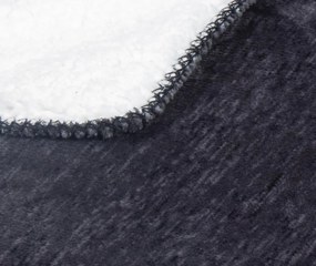 Deka Melange 150x200 cm, antracitová
