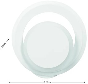Brilagi - LED nástenné svietidlo MODERN MINI LED/22W/230V 3000/4000/6000K
