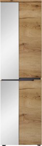 XXXLutz PREDSIEŇOVÁ SKRIŇA, grafitová, farba duba, 55/192/38 cm Xora - Skrine - 002737049205