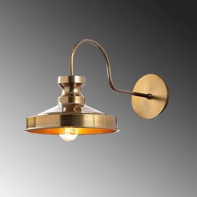 Nástenné svietidlo v zlatej farbe Berceste – Opviq lights
