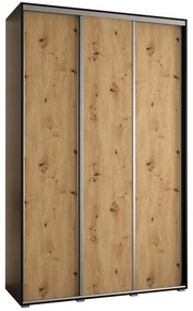 Skriňa 45 Canaris 1 170 čierna/artisan/silver