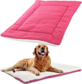 Pelech pre psa / mačku XL - ružovo-biely - 70 × 53 cm