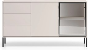 Komoda Harmona 160 cm s osvetlením - kašmírová