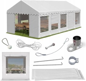 Skladový stan 6x10 m Party Das 240 S