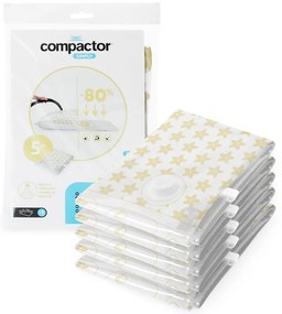 Vákuové vrecia v súprave 5 ks Compress Vanilla – Compactor