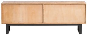 furniture-nabytek.cz - Masívny jedálenský stôl Grónsko z mangového dreva, lakovaný, hnedý – 200×40×75 cm