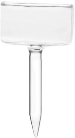 Sklenený svietnik zápich na čajovú sviečku - 8cm