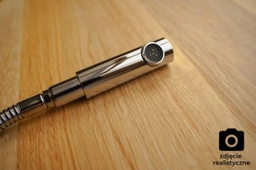 Gamma Side, stojanková drezová batéria s výsuvnou výlevkou, chróm lesklý, GMA-BSE-CH