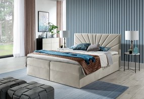 Čalúnená posteľ boxspring TOP 4, 160x200, riviera 21