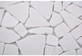 Mozaika z prírodného kameňa CIOT 206 biela 30,5 x 32,5 cm