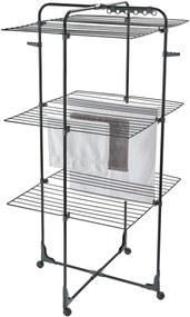 Leifheit Sušiak na bielizeň Classic Tower 340 Black, 34 m, L