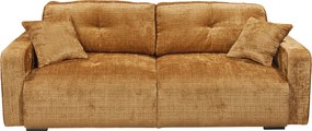 XXXLutz ROZKLADACIA POHOVKA, textil, zlatá MID.YOU - Sedačky - 002220054405
