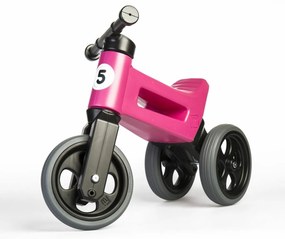 Teddies FUNNY WHEELS Rider Sport růžové 2v1 28/30cm