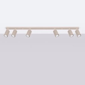 Brilagi - Bodové svietidlo CRESTO 6xGU10/10W/230V taupe