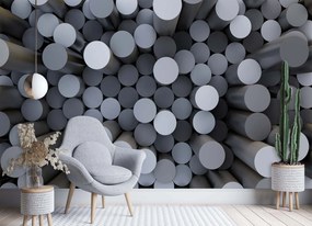 Gario Fototapeta Abstraktné valce Materiál: Vliesová, Rozmery: 300 x 210 cm