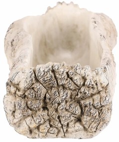 Kvetináč - truhlík, imitácia brezy, 32 x 12 x 8 cm, 32 cm