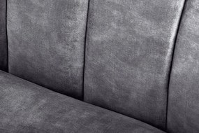 Pohovka BABYLON 200 cm velvet antracit