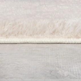 Krémová syntetická kožušina 160x230 cm Faroe Wool Look Fur – Flair Rugs