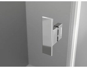 Mexen Mist H T, sprchový kút s výklopnými dverami pravý 115 x 110 cm, číre sklo, chrómová, 8A5T-115-110-01-00-P