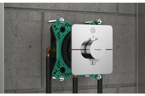 Hansgrohe ShowerSelect Comfort E, termostat pod omietku pre 1 spotrebič a ďalší výtok, chrómová, HAN-15575000