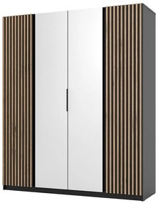 Skriňa Kaja BL/BL-EV 2LAM 2 Zrkadlo
