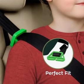 Detský podsedák do auta Cabby 25 zelený