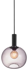 Nordlux - Luster na lanku ALTON 1xE27/60W/230V čierna