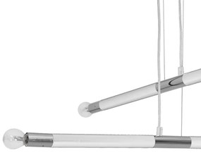 Luster na lanku BASTONE WHITE 4xE14/40W/230V