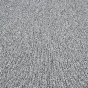 ITC, Metrážny koberec e-blitz 90, na mieru, šíře 4m, šedá, ab (mriežka), chodba / predsieň