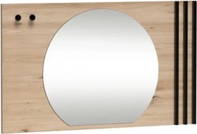 Zrkadlo KOLI C-21, remeselne spracovaný dub