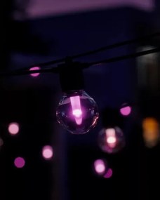 Philips - LED RGBW stmievateľný vonkajší svetelný reťazec Hue FESTAVIA 30×LED 21 m IP65