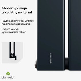 Blumfeldt Ontario radiátor 180x45 Výkon 1364 W