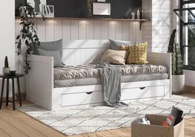 XXXLutz POSTEĽ S VÝSUVNÝM LÔŽKOM 90-180/200 cm, P & B - Detské izby - 002561000103